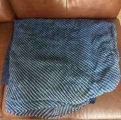 Fabric From India Lot Approximately 12lbs 18 Large Pieces Multicolor