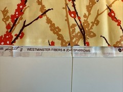 Joel Dewberry Westminster Fibers Sparrows Cotton Fabric 1.5 Yds