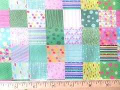 Bolt 15 Yds Small Squares For Cheater Quilts Fabric is 44 Inches Wide QT
