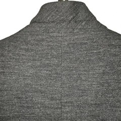 Scraps 100% Pure Men’s Wool Charcoal 3-Button Sport Coat Overcoat Blazer 46R