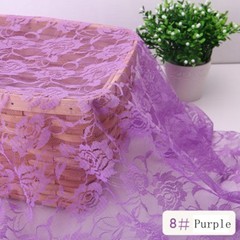 Lace fabric 50cm*150CM Rose flower Clothing/Curtain/Mosquito net/HomeTextile DIY