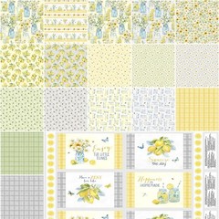 Wilmington Prints – Zest For Life – Bee Toss – Green, Fabric BTY