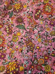 Vera Bradley /Braemore RARE Mickey Minnie Design Exclusive Fabric 13 Ft x 6 Ft