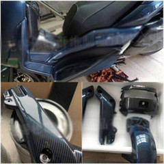 3k Metallic Carbon Fiber Reflection Mixed Fabric Carbon Cloth 50cm*100cm 250gsm