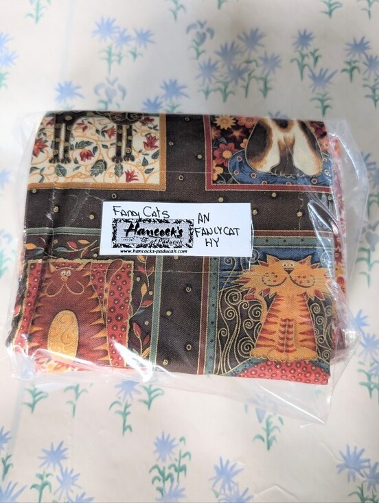 Makover UK Fancy Cats Half Yard Bundle NEW Hancock’s of Paducah Cotton Quilting