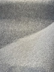 Nomad Elephant Gray Soft Chenille Upholstery Fabric By The Yard