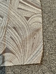 Fabricut Fabric Sample Remnant 11” Bowsprit Driftwood Neutral Crafts