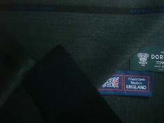 DORMEUIL 95% WOOL+ 5% CASHMERE “VINTAGE” SUITING FABRIC “cashmere TOWNTX”- 3.4 m
