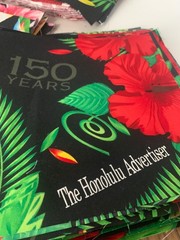 132Pcs Fabric Beautiful Hawaiian Print For Quilting