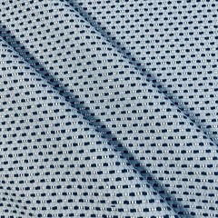 BALLARD INSIDE OUT PERFORMANCE UPHOLSTERY FABRIC NIEVES IN AZURE BY THE YARD
