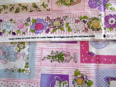 Loralie Harris Fabric GARDEN GALLERY Panel