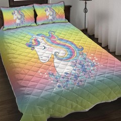 Cartoon Quilt Set 3 Piece, Lightweight Kids Microfiber Coverlet Colorful Cartoon