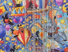 Custom 100% Cotton Woven Fabric Disney Dumbo Movie By The 1/4 Yard 9×56