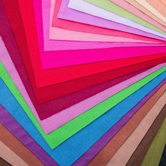 Multi Colors Patchwork Fabric Squares Bundle for Sewing Projects