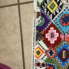 Alexander Henry Cotton Fabric Sugar skulls, Butterflies, Abstract