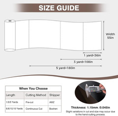Faux Leather Fabric by the Yard, Marine Vinyl Fabric, Dark Brown-1 Yard | Ultra-