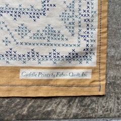 Vintage Fabri-Quilt Cuddle Prints Primitive Farmhouse Fabric Panel 43×32