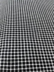 $38 for 2 Yards 100% Real Wool Fabric Suiting, Checkered Design