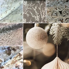 Hanami Pearl Japanese Inspired Embroidered Fabric
