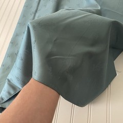 SILK pastel green, FABRIC 6 Yards x 22 Inches Wide or 216 Inches x 22 Wide