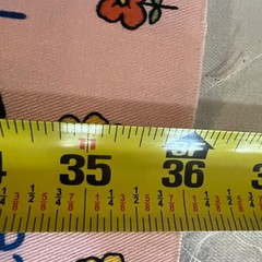 Flintstones Pebbles and Bamm-Bamm Fabric 1 yard 36×60 in VTG 1991 Unused remnant