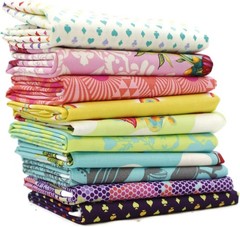 Tula Pink Pink Solid Quilt Fabric Scrap Bag^”