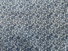 Cotton Fabric Tiny Blue Plant Classic Cottons 44”x 30” 282