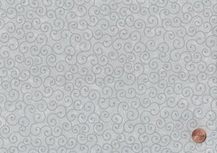 Gray FAT QUARTERS: 6) 18″ x 22″ FQ Bundle, Quilting 100% Cotton Fabric