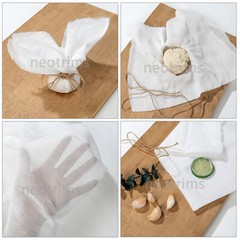 Muslin Cheese Cloth,100% Cotton Unbleached,Superior Quality Extra Fine Mesh