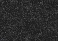 1/2 Metre Spider Webs, Spooky Halloween Fabric, Patchwork/Quilting