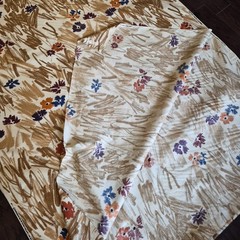 10 Yds Vtg Free Hand Bob Van Allen Design Scotchgard Cohama Riverdale Fabric ’81