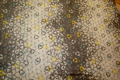 1 of 8 yds Brentano Fabric Equinox Sagittarius Kaleidoscope Upholstery 54″w BTY