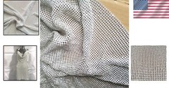 Sparkling Silver Rhinestone Mesh Fabric – Perfect for Costumes & Decor Projects