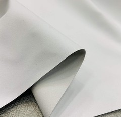 54 Inch 100% Polyester Budget Blackout Drapery Lining Fabric, 5 Yards, White/…