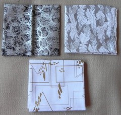 25 Fat Quarters, Assorted Abstract Patterns, Multicolor 18″x21″ Cotton Fabric #1