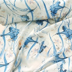 55” Wide By Yard Summer Shirt Fabric Soft Natural Pure Viscose Rayon Material