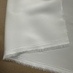 Japanese Triacetate Satin Face stretch Crepe /54”W/ Ivory / by the yard
