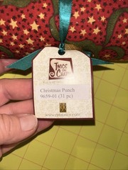 RJR Thimbleberries Christmas Punch Fabric Roll, 31 5.5”x22” Strips