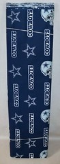 Dallas Cowboys ~ Large Logo Pattern NFL Cotton Fabric 1/4 Yard 9” X 56” New