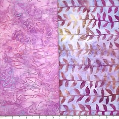 8 Fat Quarters Grape Vine #1 Batik Lunn Fabric FQ Pack 100% Cotton Handmade