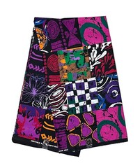 African Fabric/ Ankara – Multicolored ‘Creative License’, YARD or WHOLESALE