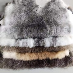 Natural Rabbit Pelt with Fur, Bulk Grade (10″x14″) – Crafts, Decor, Apparel