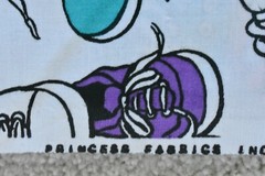 By 1/2 Yd, Vintage, Gym Shoes on White Quilt Cotton, Princess Fabrics, B1435