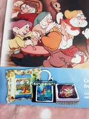New in factory sealed package Disney Snow White and the Seven Dwarfs Fabric Art