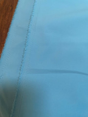 new Light Blue Cotton Sateen Elastic Stretchable FABRIC 45″wide x 78″long 2yards
