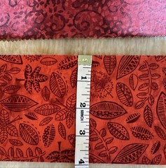 Junk Journal Fabric Lot Moda Grunge Christmas Red Green Scrap Quilting 16pc