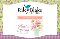 Riley Blake ADEL IN SPRING Quilt Fabric PANEL 36″ x 44″ Sandy Gervais