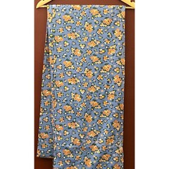 Vintage 70’s Floral Fabric Cottagecore Retro Boho Crafting Garden Shabby Chic