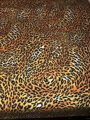 WILD ANIMAL Cheetah Leopard looking PRINT 100% COTTON FABRIC by the yard #10