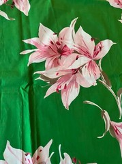 Authentic Top Italian designer Pure cotton luxury dress Fabric. Made in Italy